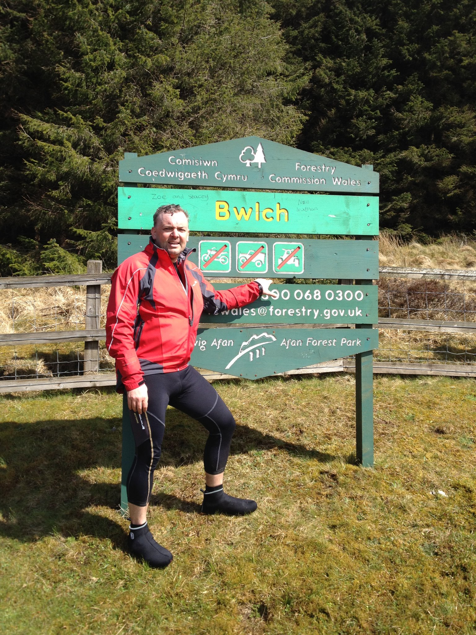 Tim conquers the Bwlch